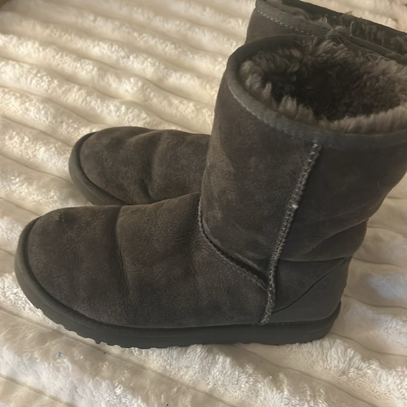 women’s classic short grey Uggs - Picture 6 of 7